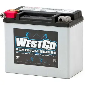 WCP12 SVR12 WestCo Platinum motorbike battery 12v 10ah