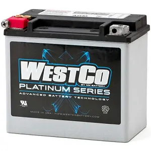 WCP14 SVR14 WestCo Platinum motorbike battery 12v 12ah