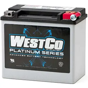 WCP16L SVR16L WestCo Platinum 325CCA battery 12v 19ah