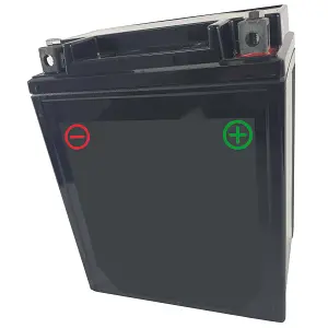 Kawasaki ZX750-F Ninja 1987-1990 battery replacement motorbike 12v