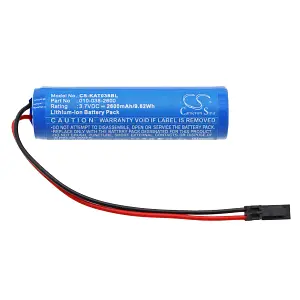 Kar-Tech 390322A 010-038-2600 battery replacement
