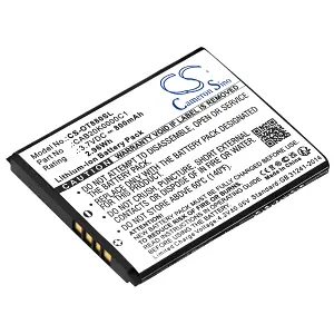Alcatel Gyari OT-800 OT-800A Tribe and VM800 batteries