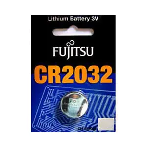 CR2032 3v Lithium coin cell camera battery Fujitsu