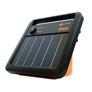 Gallagher-S100 battery solar fence energiser 12v