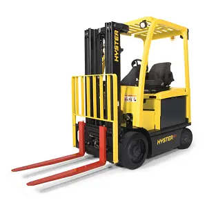 Hyster E45XN E50XN E60XN E65XN E70XN forklift battery replacement