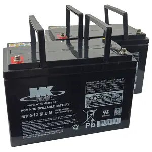 MK M100-12-SLD-M power chair battery replacement