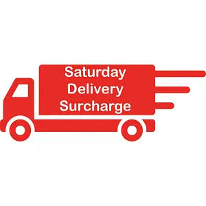 Saturday delivery surcharge fee - £20 extra