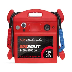 Schumacher-SOS-Boost-2400/1200CA battery 12v/24v