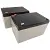 Mercury Kite 3 & 4 scooter battery VAT relief mobility 12ah x2
