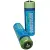 AA 2200mAh Pack 2 rechargeable replacement batteries