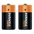 Duracell Plus-D, LR20, MN1300 alkaline longer life batteries, pack of two