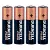 Duracell AA, LR6, MN1500 quality batteries, pack of four