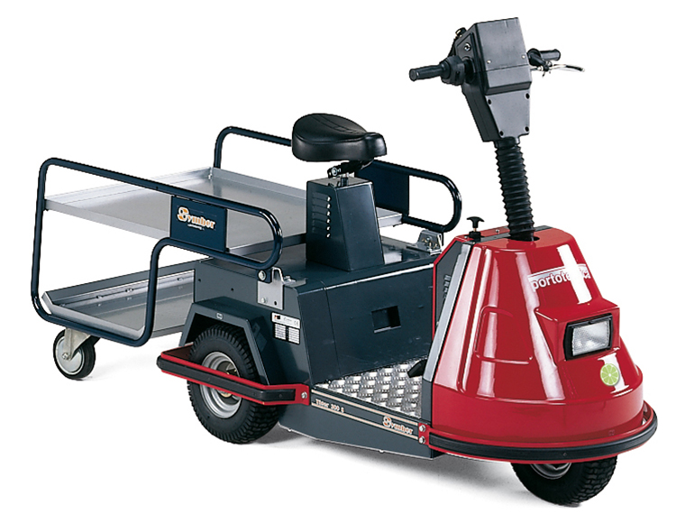 IPC Tennant Tiger 500 battery transport vehicle 24v