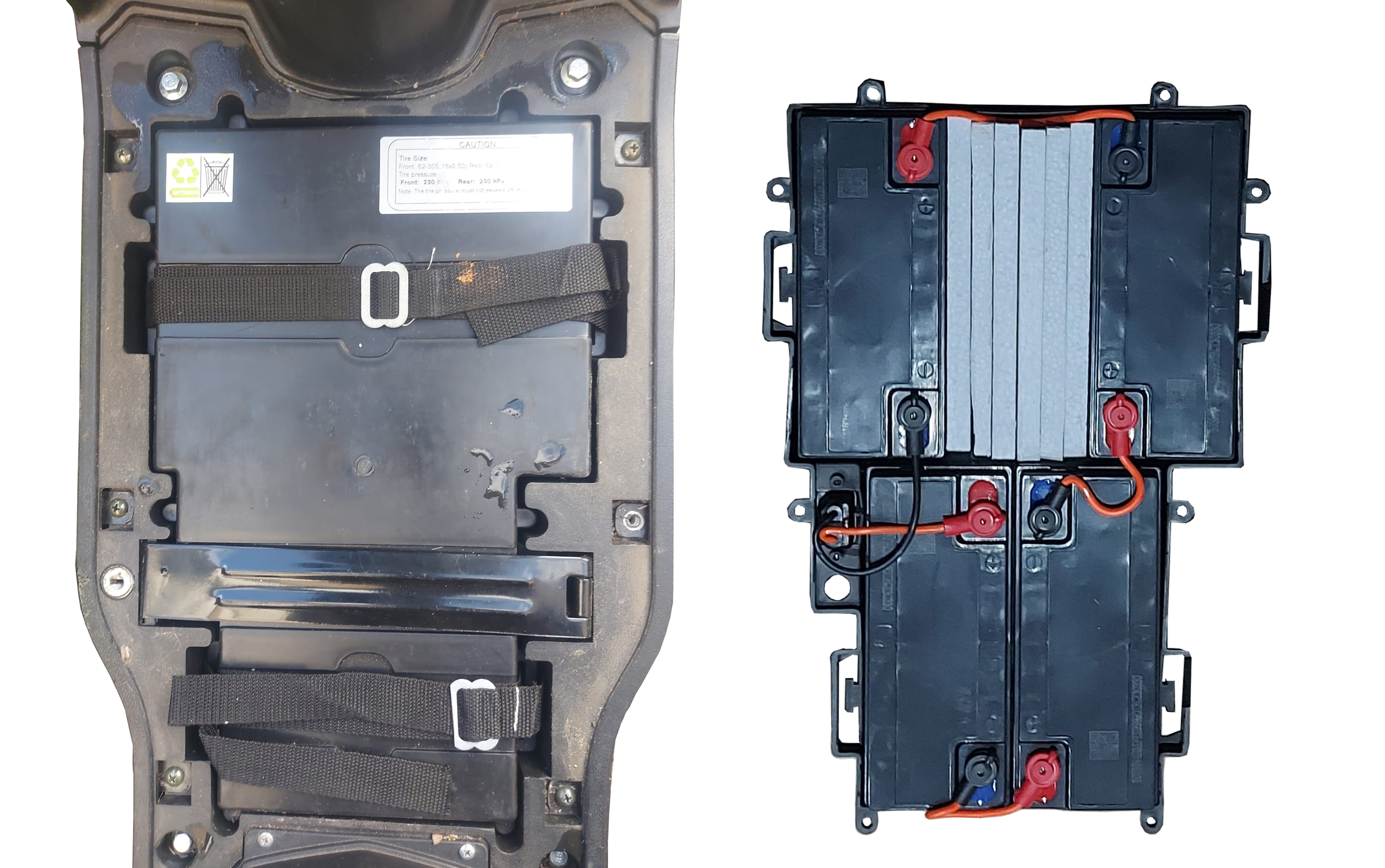 Volta VSX Scooter 48v battery replacement AGM